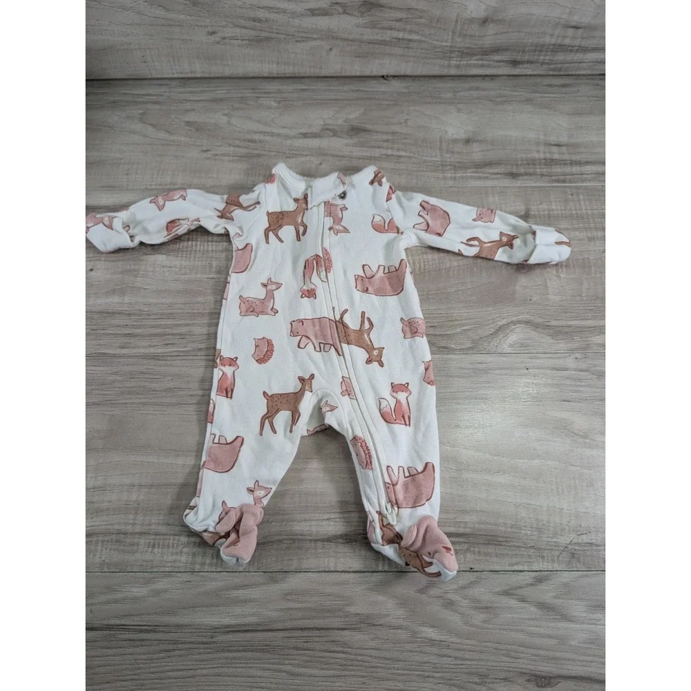Carter's 3-Pack Boys Newborn Sleep Play Footed Pajamas Just One You